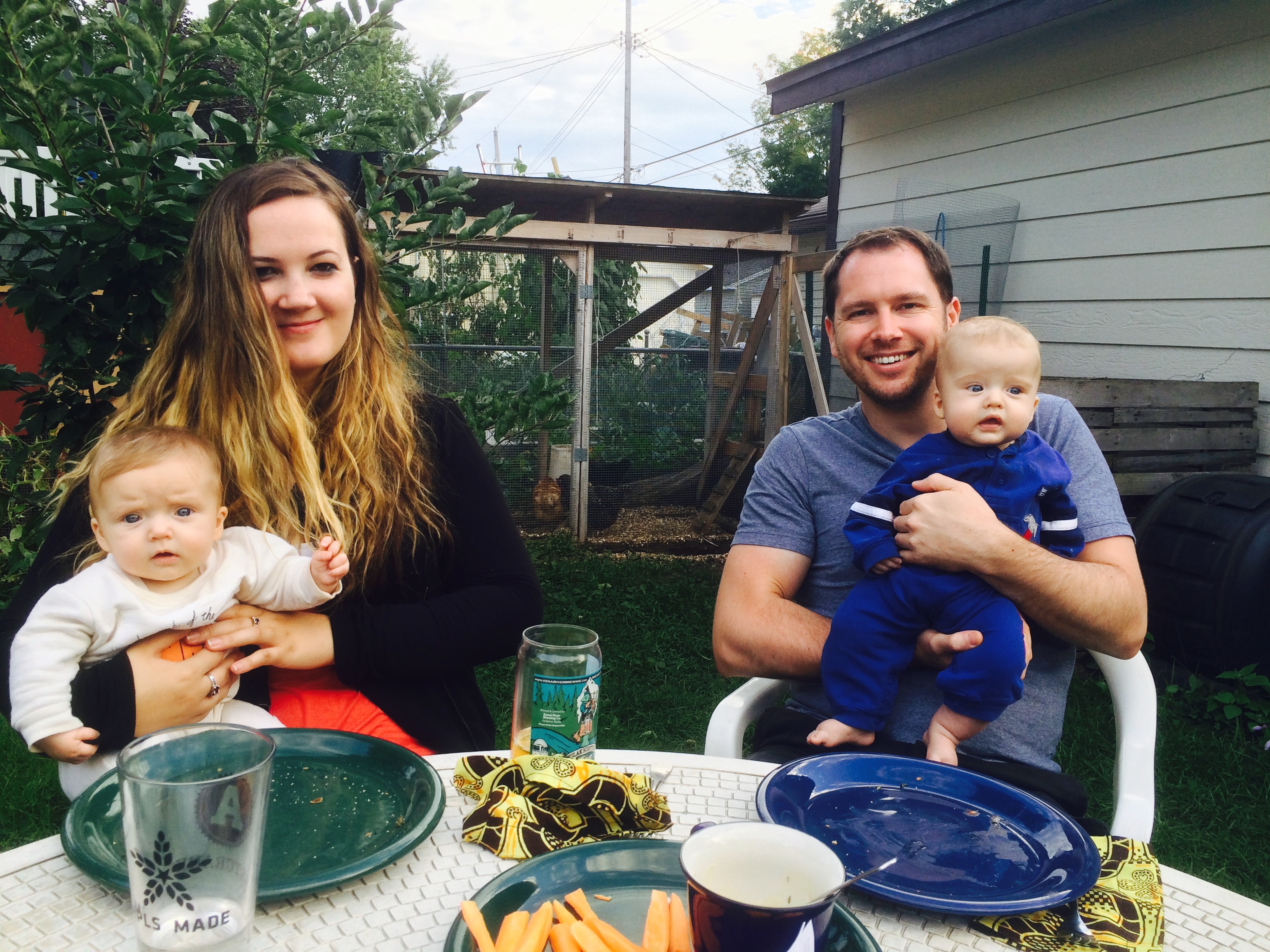 With our niece and nephew Rosie and Charlie, Minneapolis, MN