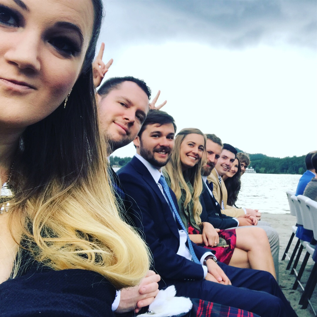 Pumped for Brendan and Leah's wedding! Point O Pines Camp, Brant Lake, NY