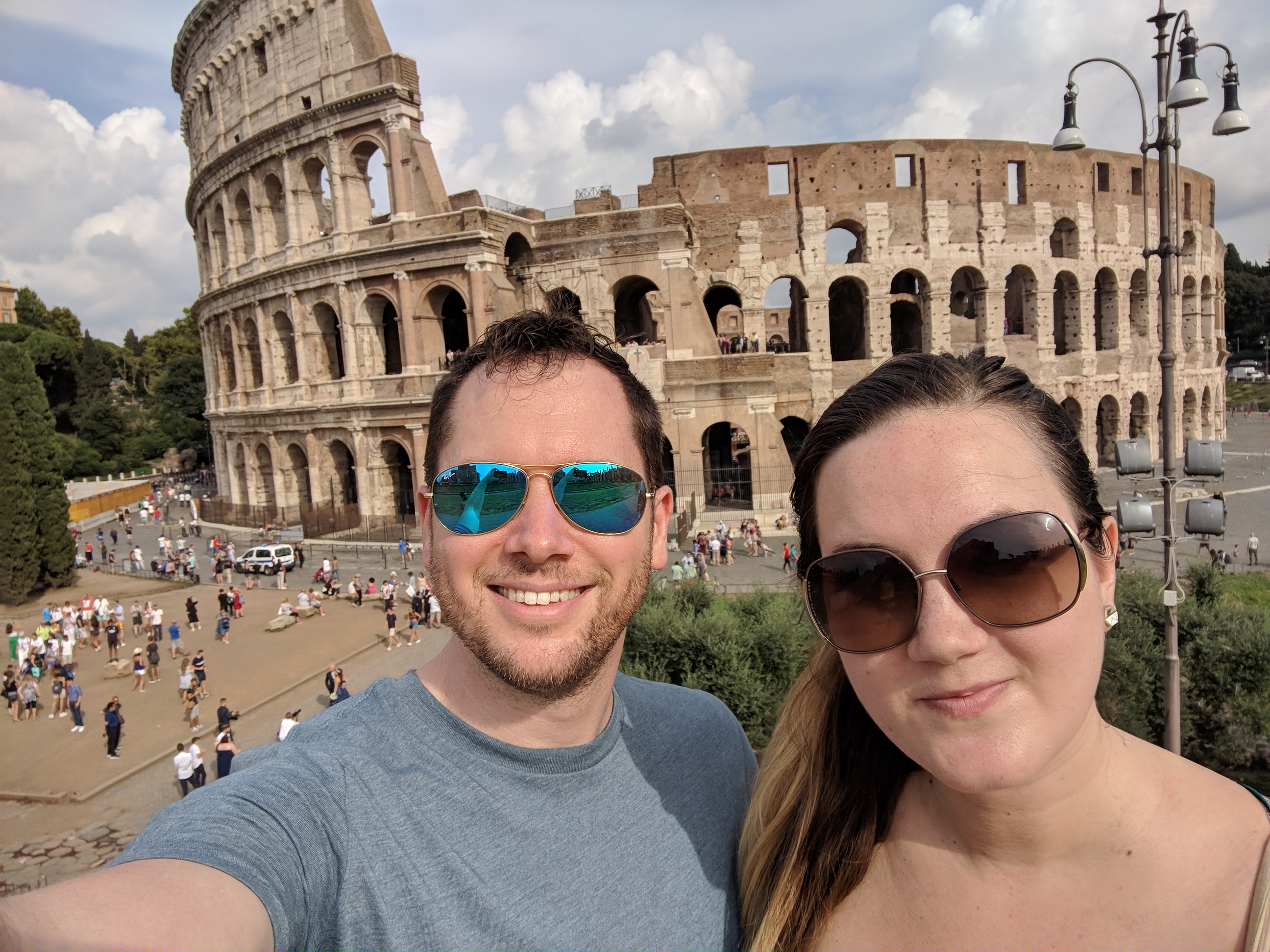 Outside of the Coliseum, Rome, Italy