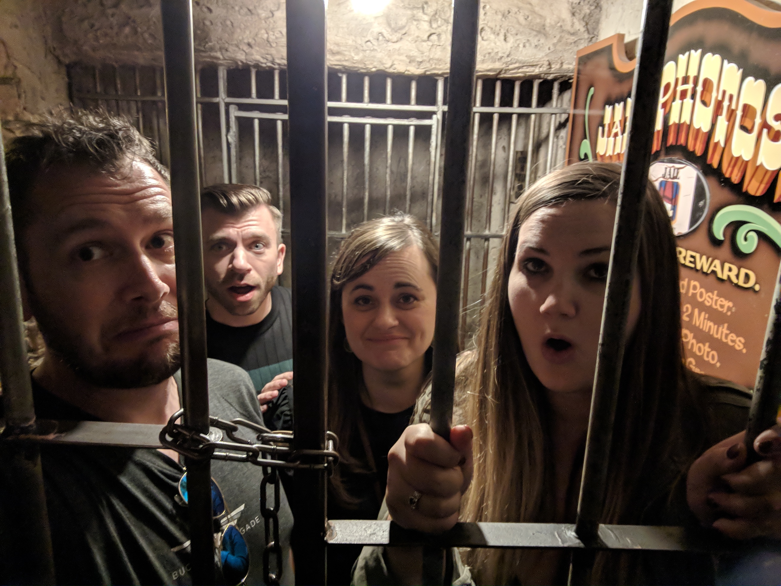 Couldn't resist taking Erica and Kevin to the infamous Casa Bonita, Denver, CO